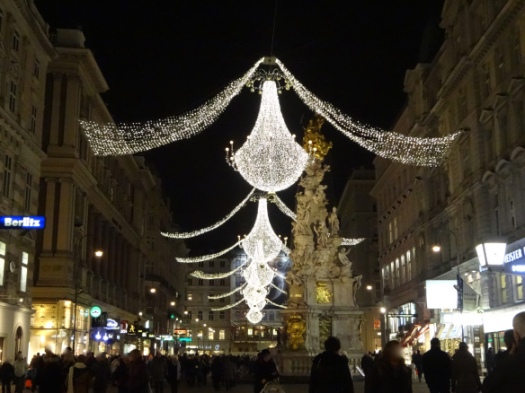 Vienna, Graben, at Christmas time / Wien, Graben, zur Weihnachtszeit